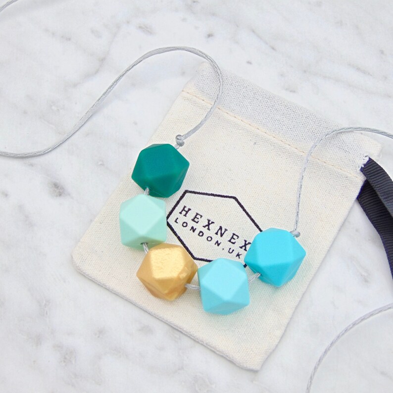 mums teething necklace