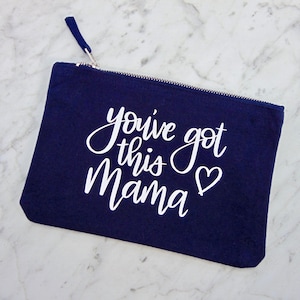Slimline Nappy Monedero tienes esta mamá pequeño pañal cambio bolso bolso maquillaje Kit bebé cambiar nueva mamá bebé ducha tarjeta de regalo mini bolsa