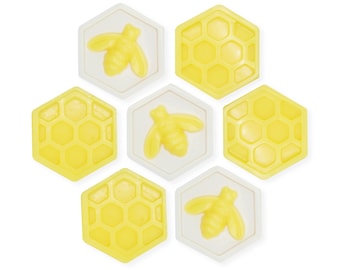 Sherbet Lemon - Eco Soy Wax Melts - Bumble Bee Vegan Friendly Fresh Zingy Home Fragancia - Regalo del Día de la Madre para su señora Hinch - Vertido a mano