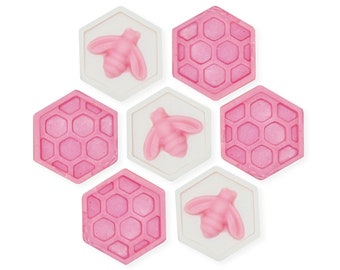 Meadow Lily & Cotton Musk - Eco Soy Wax Melts - Bumble Bee Vegan Friendly Floral Home Fragancia - Regalo del Día de la Madre para ella - Vertido a mano