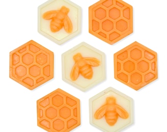 Dark Honey & Tobacco Eco Soy Wax Melts - Bumblebee Strong Scented Home Fragrance - Wax Burner Scents - Ideas para regalos de San Valentín del Día de la Madre