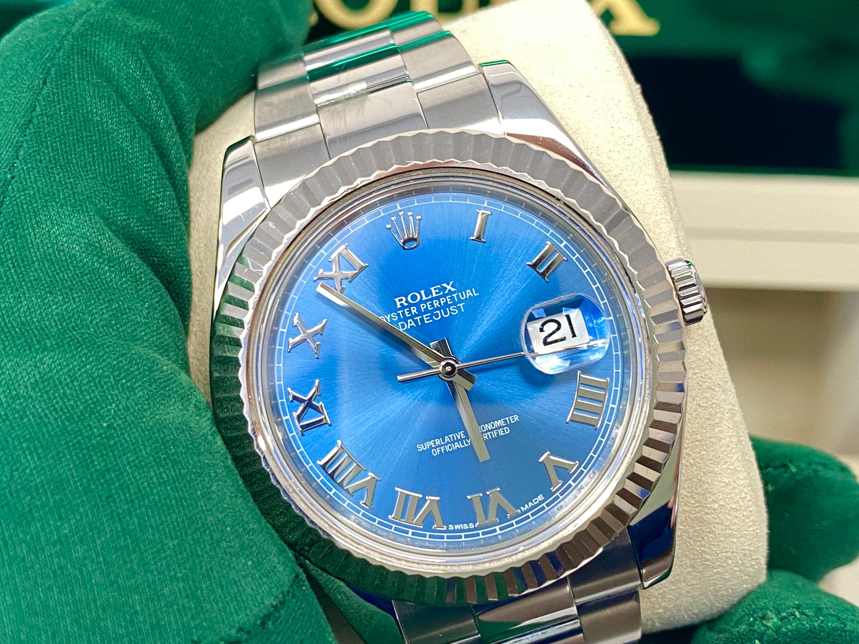 rolex datejust ii ref 116334