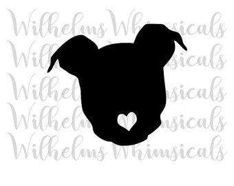 Download Pitbull svg | Etsy