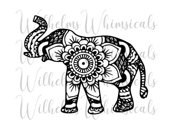 Free Free 148 Tribal Elephant Svg SVG PNG EPS DXF File
