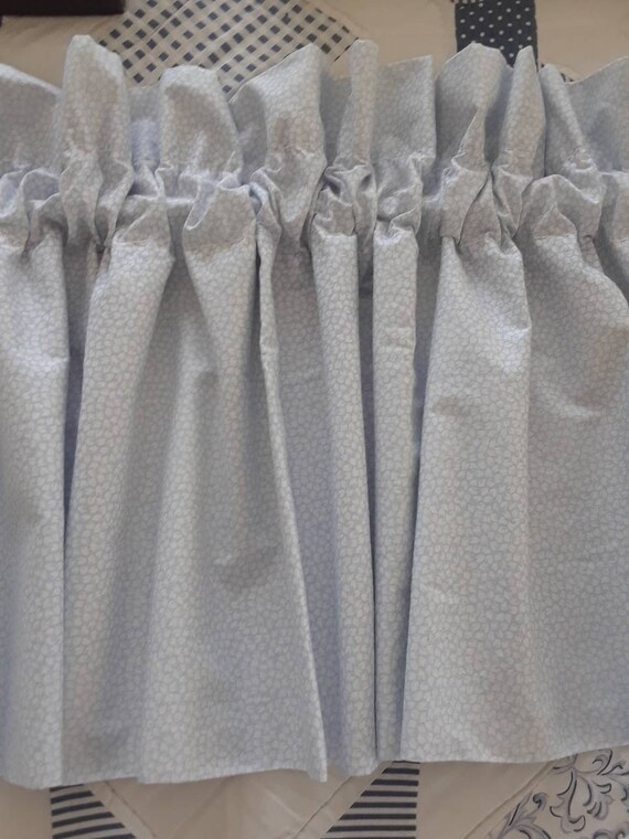 Laura Ashley Lavender White Leaves Window Valance Guest Bedroom Valance Girls Bedroom Valance Window Valance