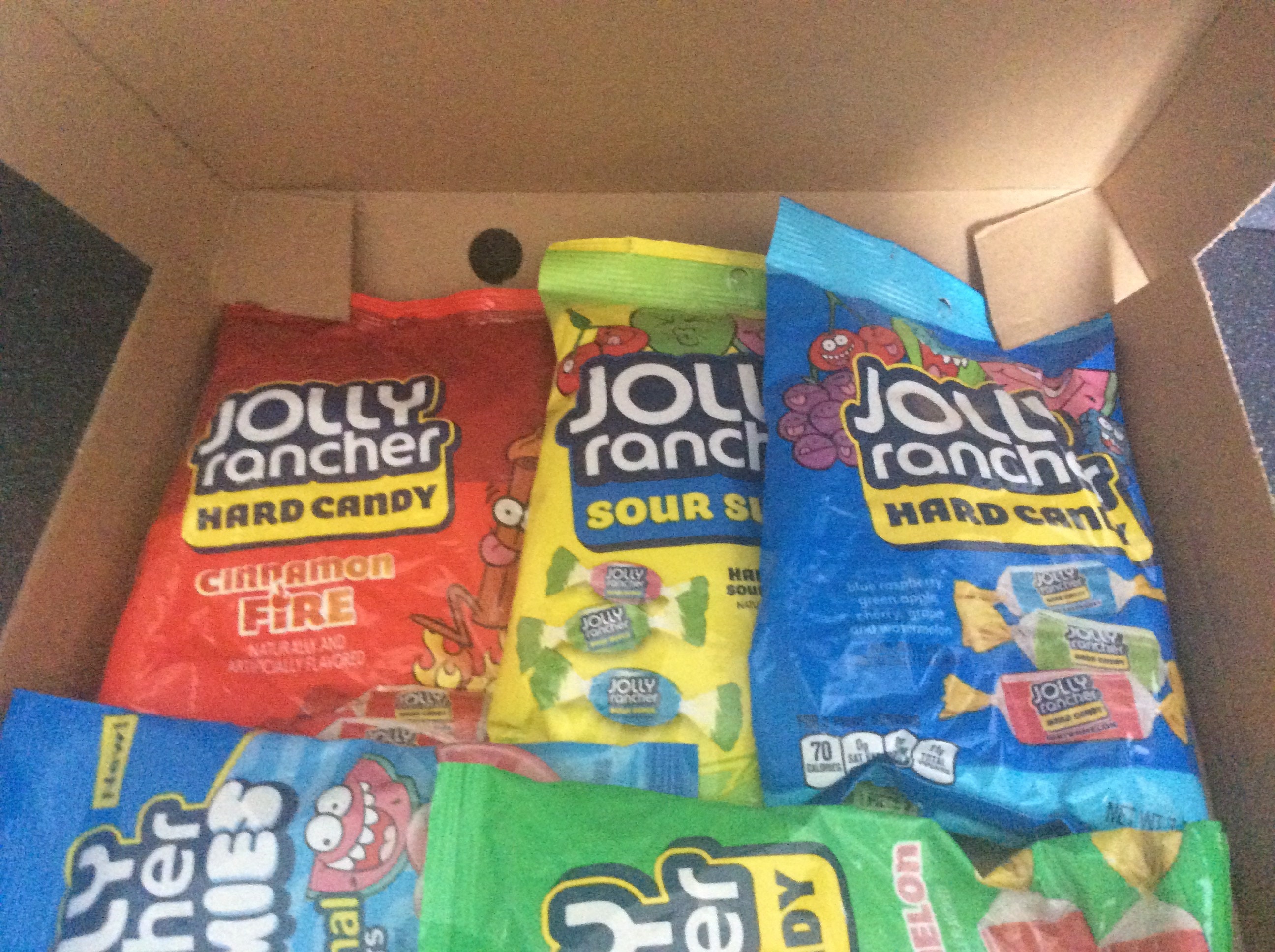 Jolly ranchers American candy gift box Etsy