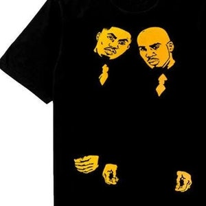 Black Yellow Belly shirt for Jordan 4 Thunder
