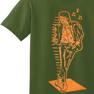 Sidewalk Shirt Oliv Orange Jordan 4 ungeschlagen Outfit