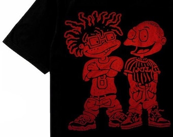 Black Red Dreads & Fades bred jordan 1 matching tshirt sneaker tee