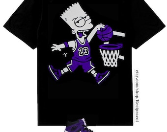 purple jordan shirts