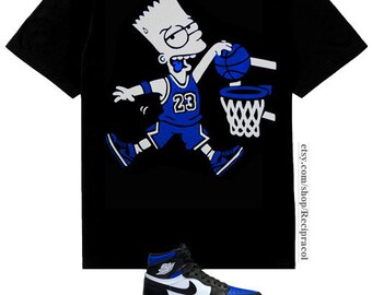 jordan 1 royal shirt