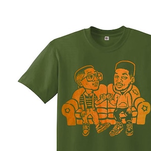 Sitcom Kings shirt for air Jordan 4 Olive orange undftd
