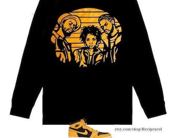 jordan 1 pollen matching shirt