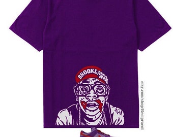 Purple Plum DunkMatching T-Shirt - Sneaker Match Tee