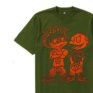 Orange Dreads & Fades 7 tee match air Jordan 5 olive