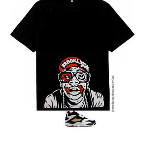 Black Red BK Zombie shirt for Air Diamond Turf outfit