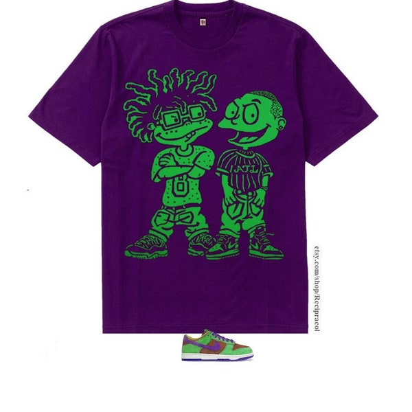 Purple Green Dreads Fades shirt for Veneer Dunk