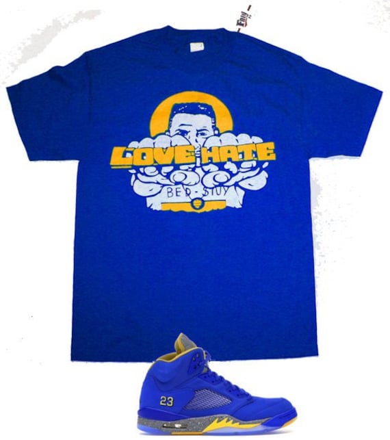 jordan 5 royal blue and yellow