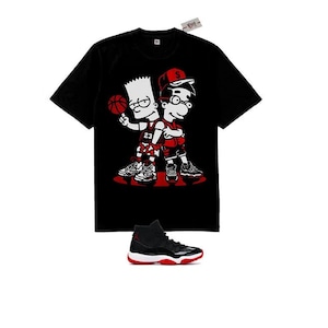 Black Red So Icey Boyz shirt for air Jordan 11 Playoffs Bred