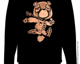 Tan Kanye West Bear Late for Church 