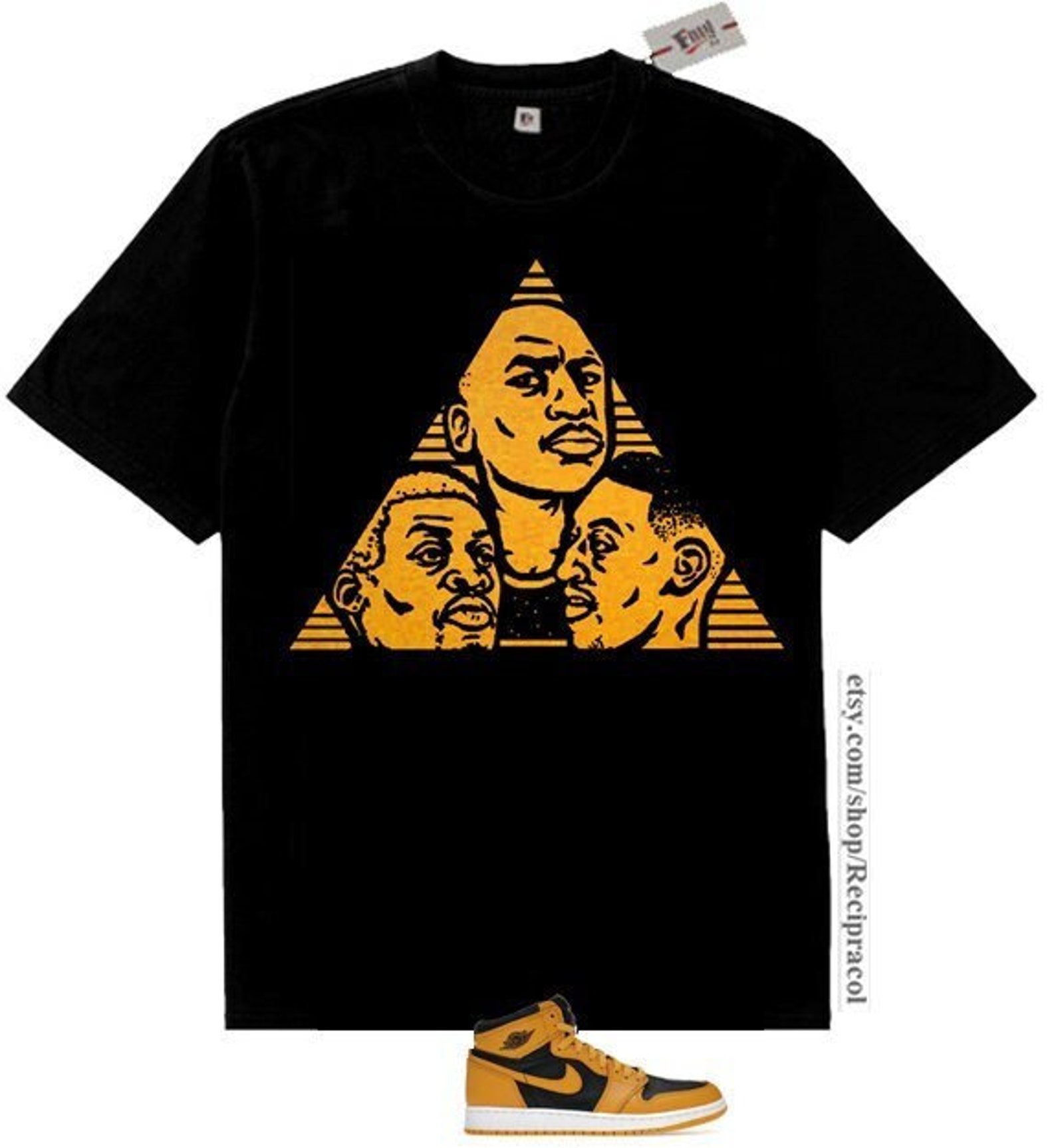 black and yellow 12s outfit