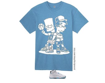 Camiseta So Icey a juego con Air A1 Legend azul