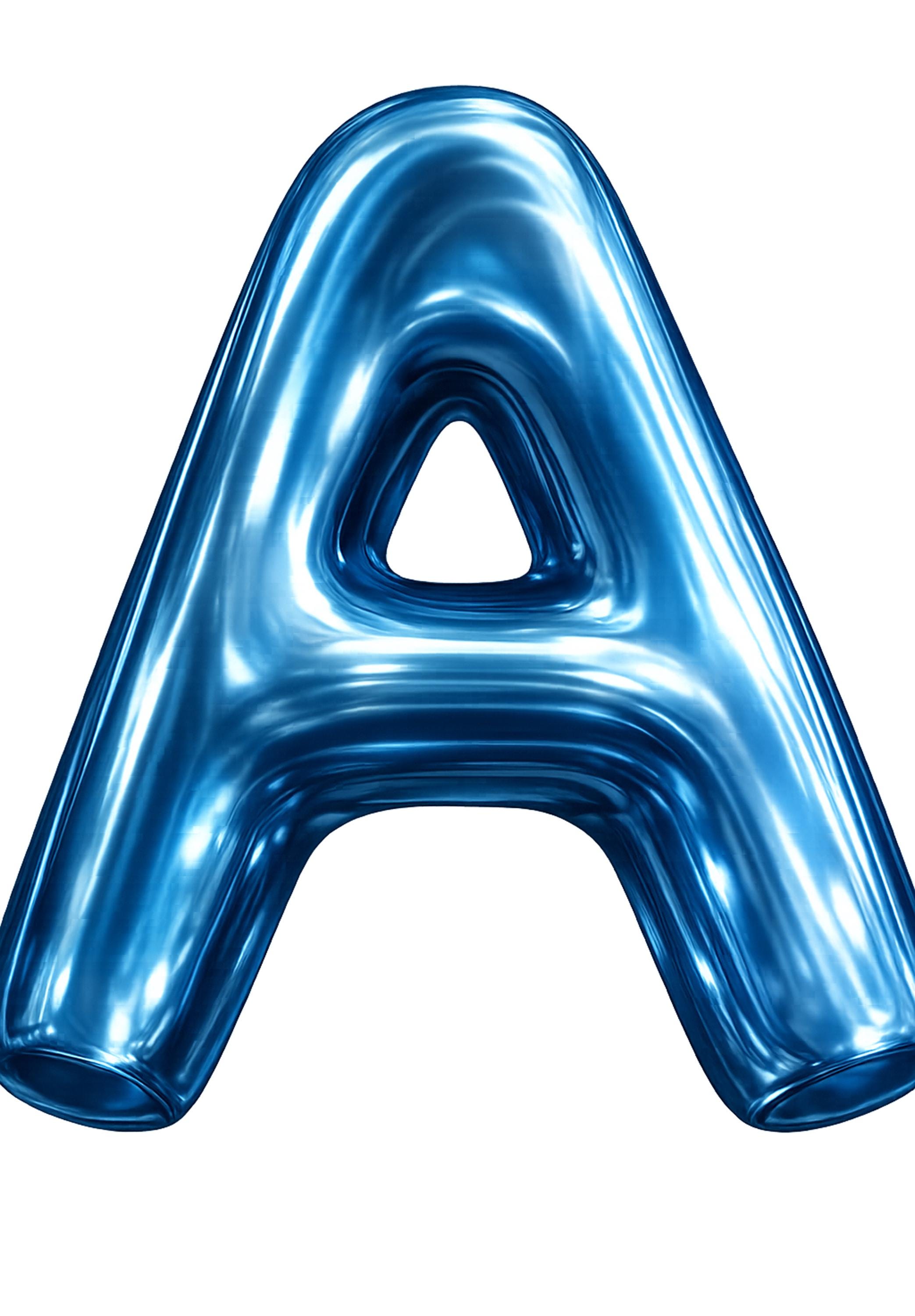 Metallic Texture Letter A Digital File - Etsy