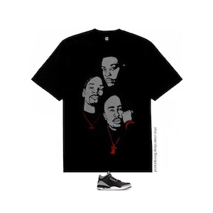 West Coast shirt for air Jordan 3 black cement outfit