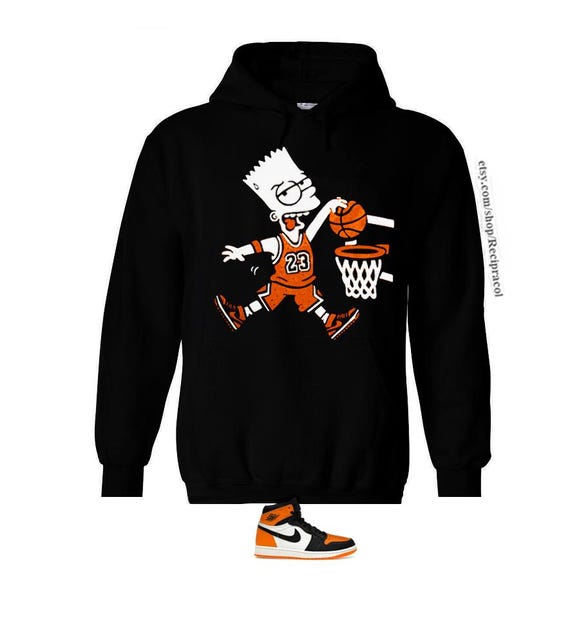 jordan 1 shattered backboard hoodie