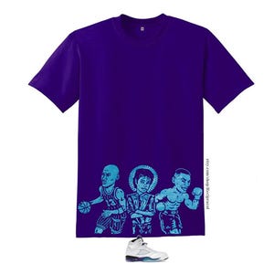 Purple 5 Grapes shirt air Jordan 5 grape outfit