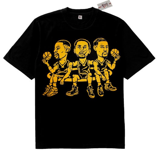 Golden State Warriors Gold Blooded Stephen Curry Klay Thompson Shirt -  Teeholly