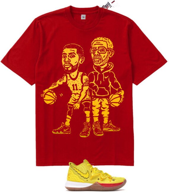 kyrie irving spongebob t shirt