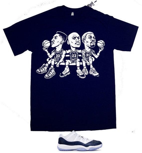 Navy blue jordan shirt hotsell