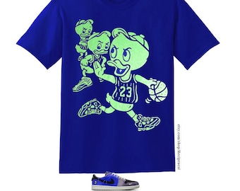 La camiseta Blue Mint Dribblin combina con una Voodoo Zion.