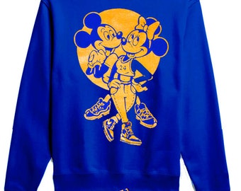 Royal Yellow Steet Mice sweatshirt match air Jordan 1  Laney