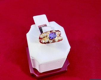 Amethyst Ring (18k Gold)