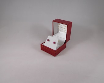 Ruby Stud Earrings