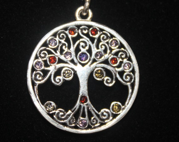 Handmade silver pendant with silver chain one day US free shipping