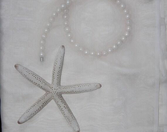 45" width Silk chiffon white color 5MM