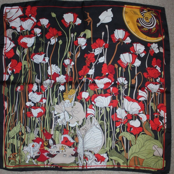 Foulard de coquelicot