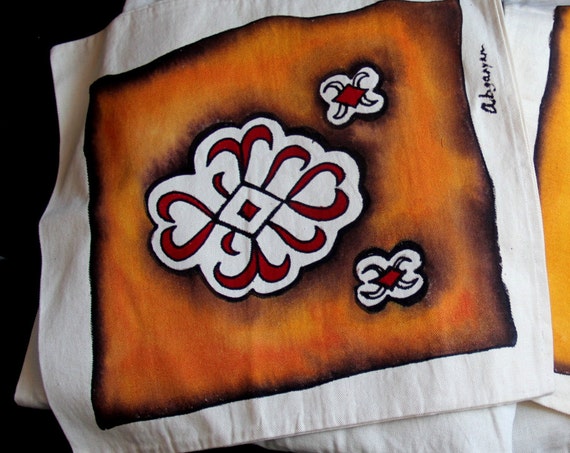 Pillow cases, Hand painted, Canvas Cotton, Batik, Throw pillows, Yellow pillows