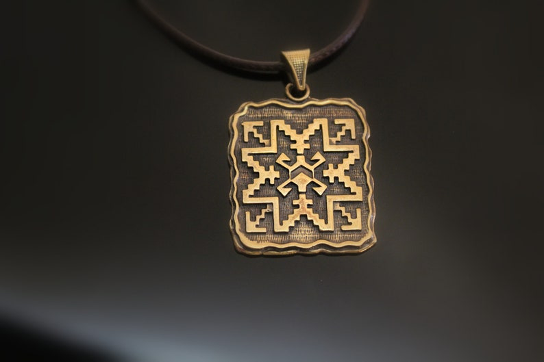 Armenian medieval ornament pendant for him for her 3
