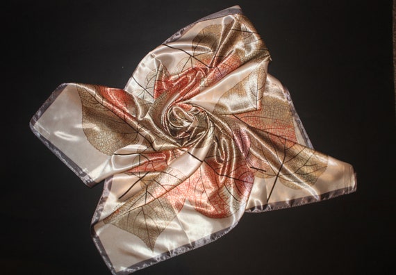 One day shipping Fashion Shawl Hair Scarf For Women Printed Silk Satin Hijab Scarfs Female Kerchief Square Shawls Scarves For Ladies
