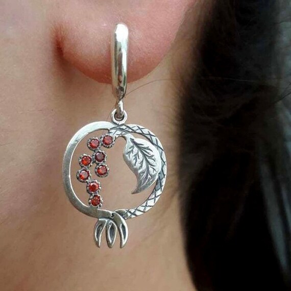 Pomegranate jewelry set