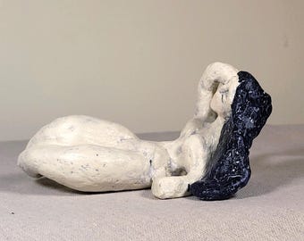 Reclining Venus No. 1 — Figurative Study in Clay