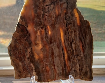 Seam Agate Slab