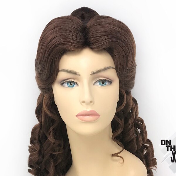 Deluxe Formal Princess Belle Beauty and the Beast Inspired Adult Custom Wig *Made-to-Order*