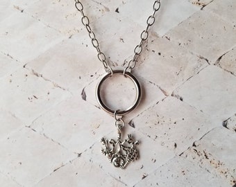 Cimaruta jewelry, Cimaruta necklace, Italian witches amulet, Evil eye jewelry, Streagheria jewelry, folk magick amulet, Cimaruta amulet