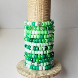 Individual extra friendship bracelets, Swiftie Eras colors, mixed bead bracelets, no words, use with your T Swift bracelets, randomly chosen