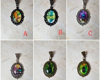 Alcohol ink art jewelry, alcohol ink pendant, alcohol ink on glass, original art jewelry, alcohol ink pendant, alcohol ink necklace